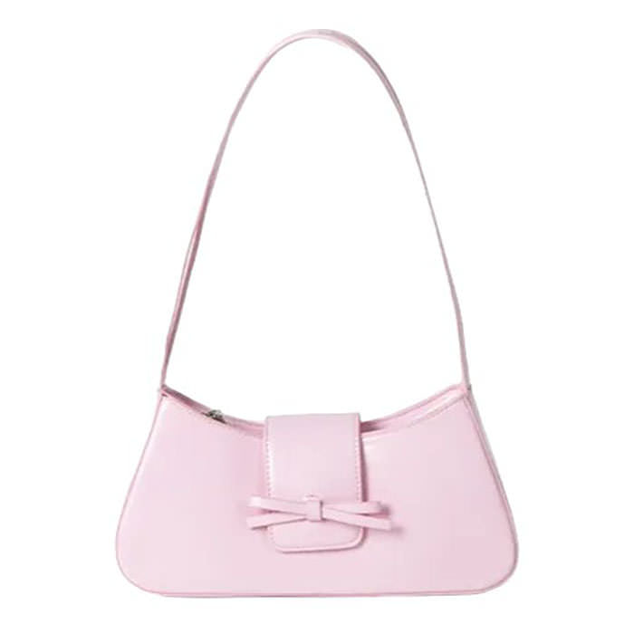 Coquette Bow Baguette Bag