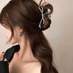 Coquette Girl Bow Hair Claw