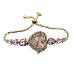 Coquette Style Heart Wristwatch