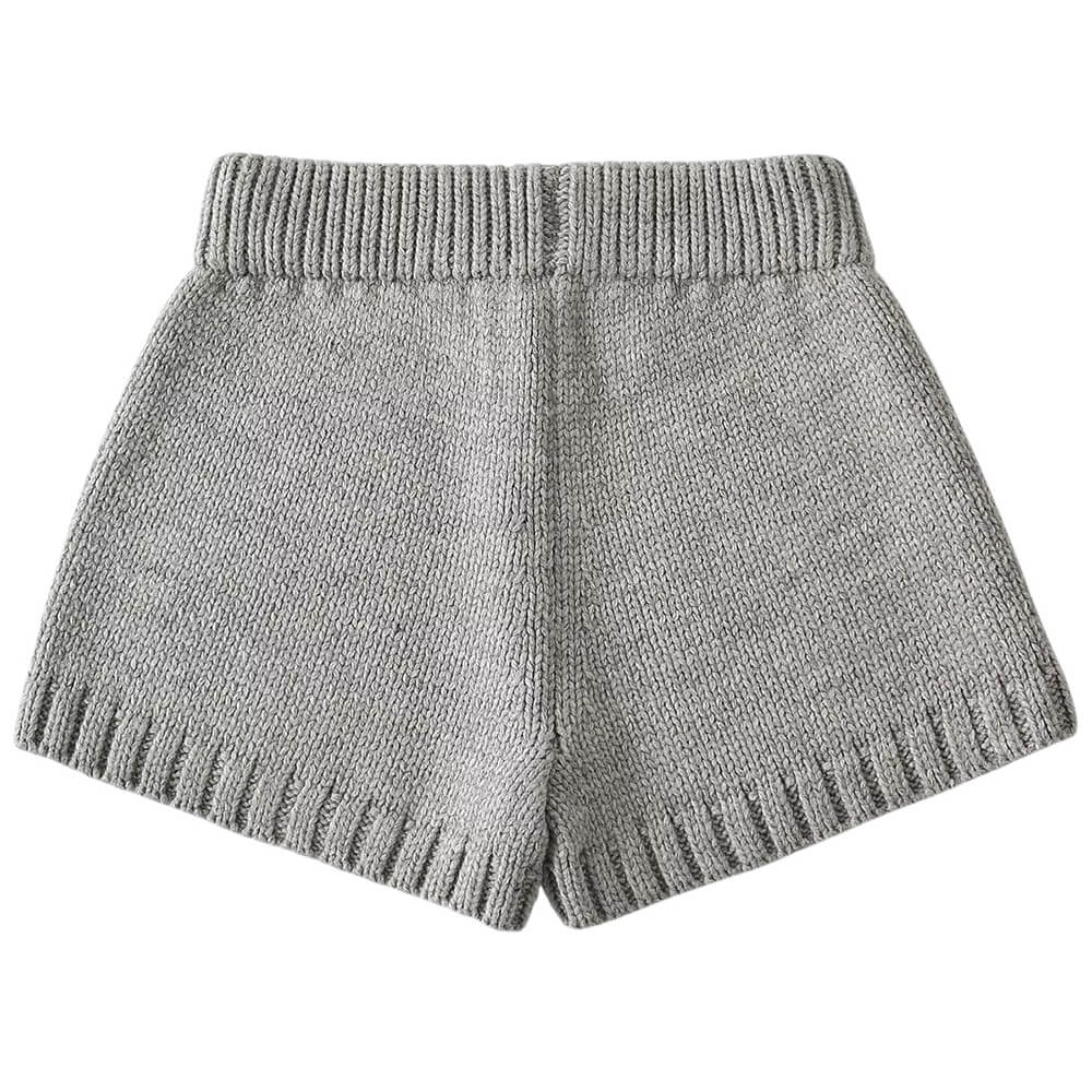 Cozy Days Knit Mini Shorts