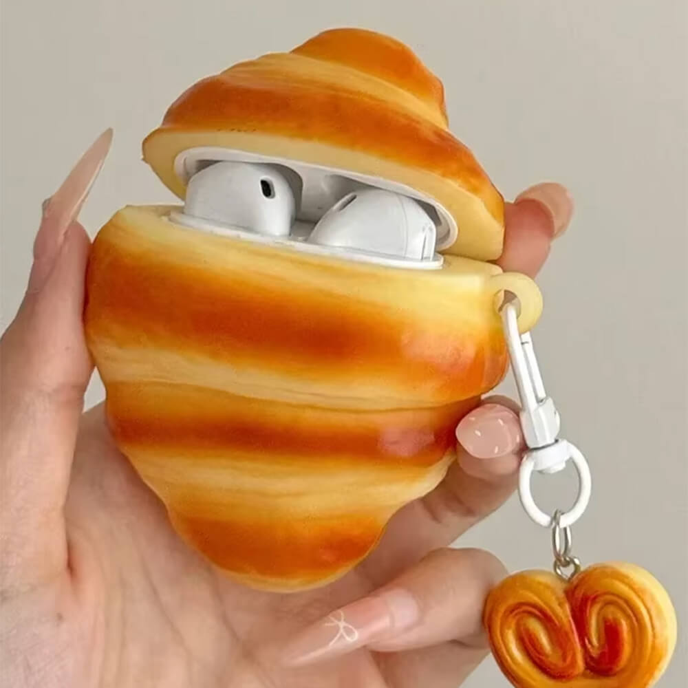Croissant 3D Airpods Case