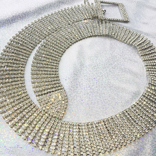 Crystal Chain Belt