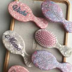 Customizable Y2K Rhinestone Hair Brush