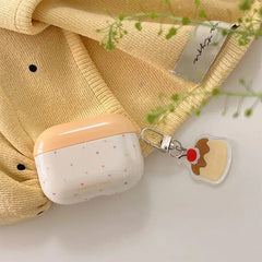 Cute Cherry Cake Airpods Case