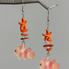 Cute Clownfish Earrings