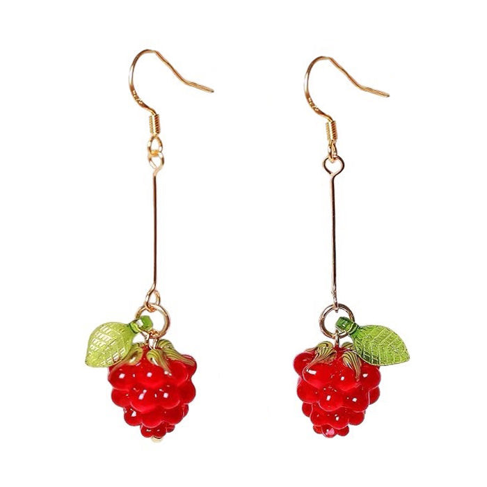 Cute Raspberry Earrings