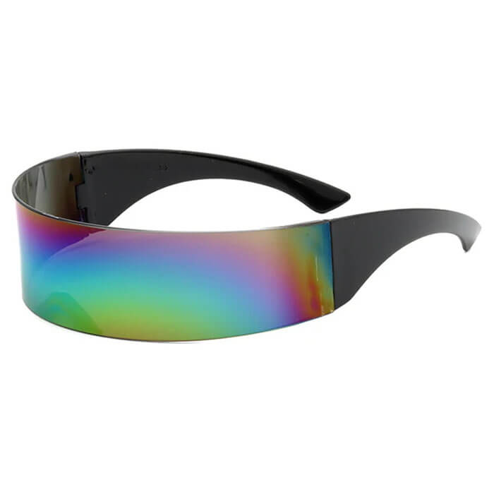 Cyber Aesthetic Mask Sunglasses