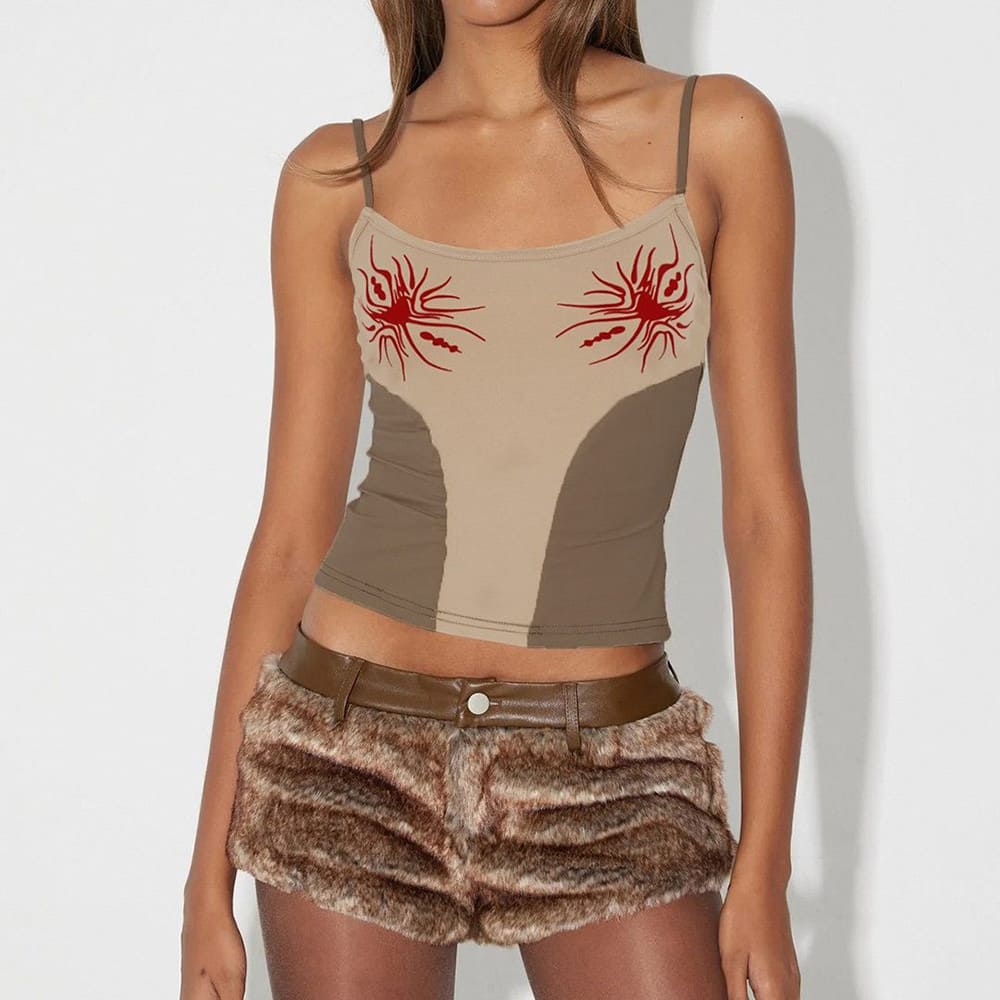 Dark Celestial Sheer Tank Top