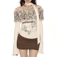 Ferocious Fancy Off-Shoulder Top