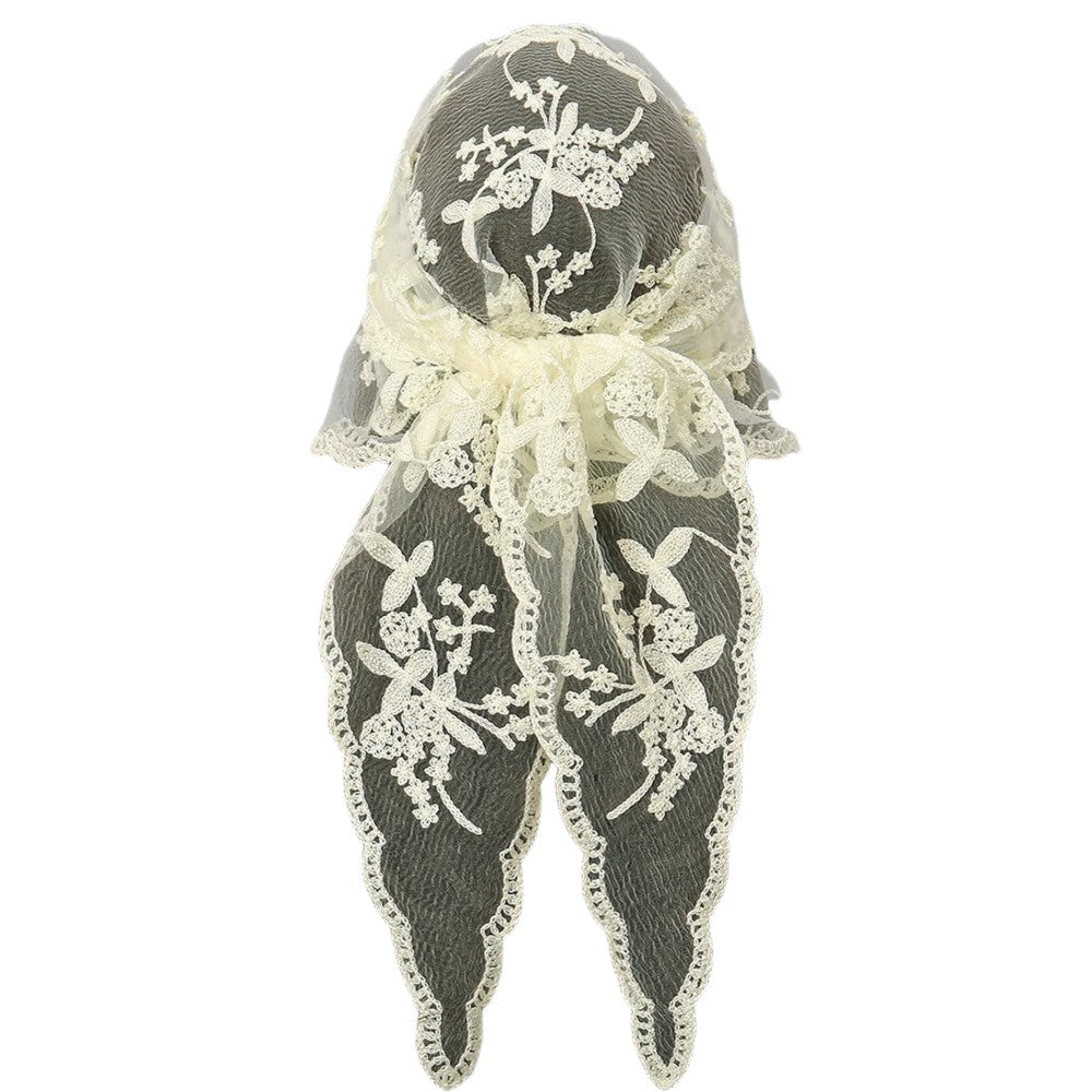 All Eyes On Her Lace Hair Scarf