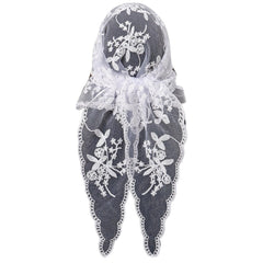 All Eyes On Her Lace Hair Scarf