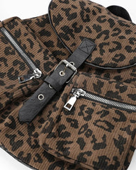 Ferocious Fancy Leopard Mini Backpack