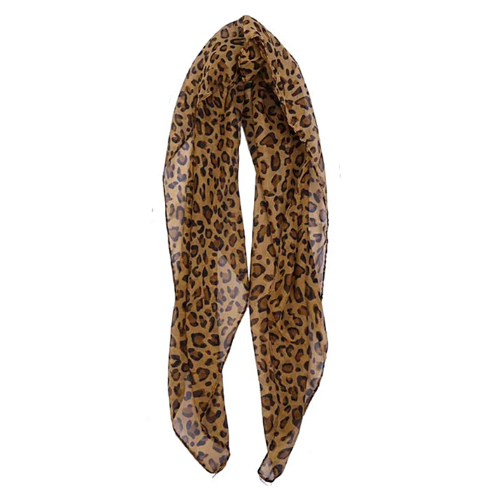 Leopard Print Headscarf
