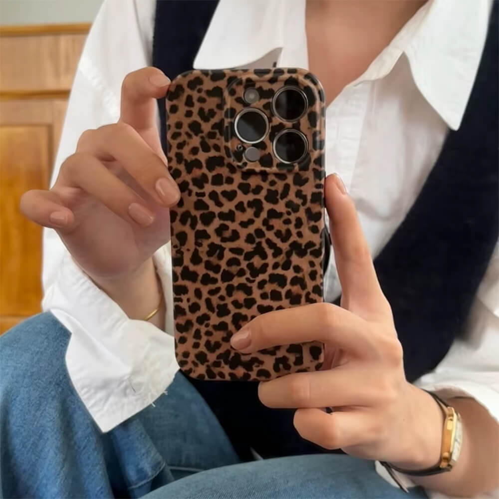 Animal Attraction Leopard iPhone Case