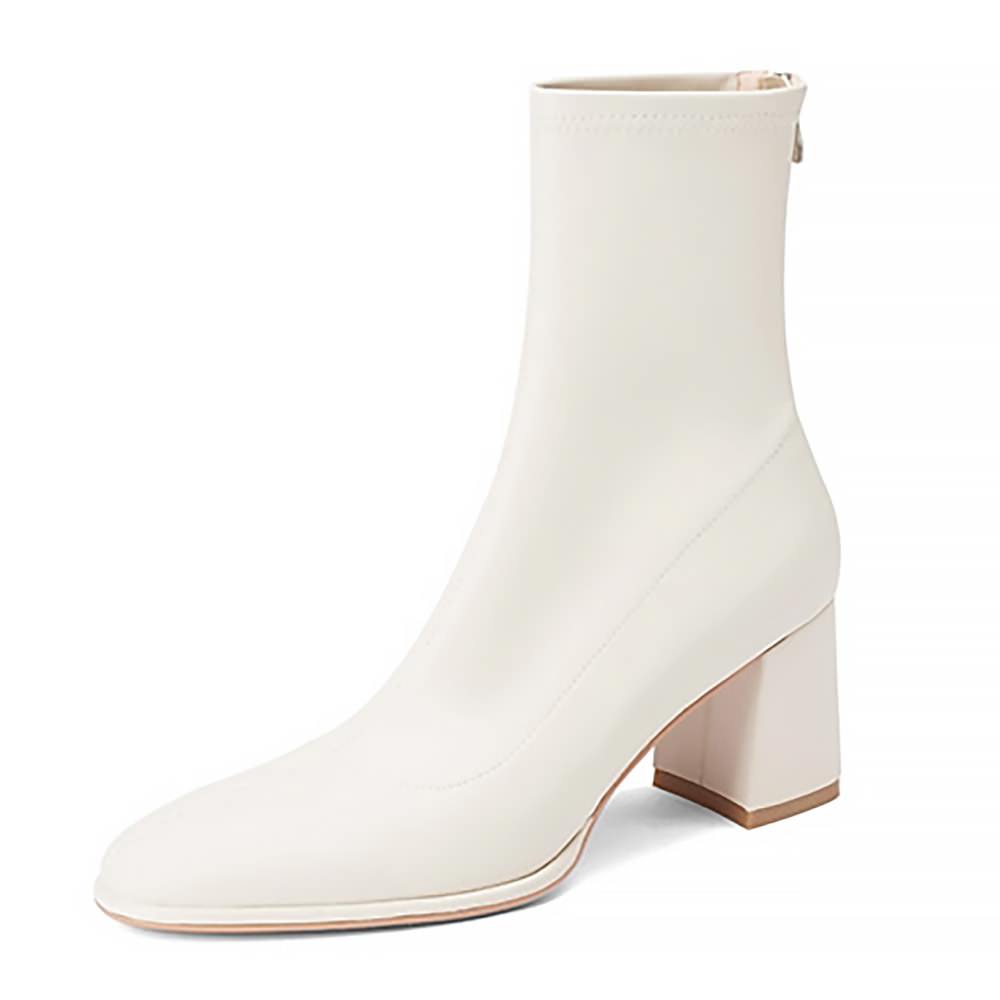 Paris Stories Block Heel Boots