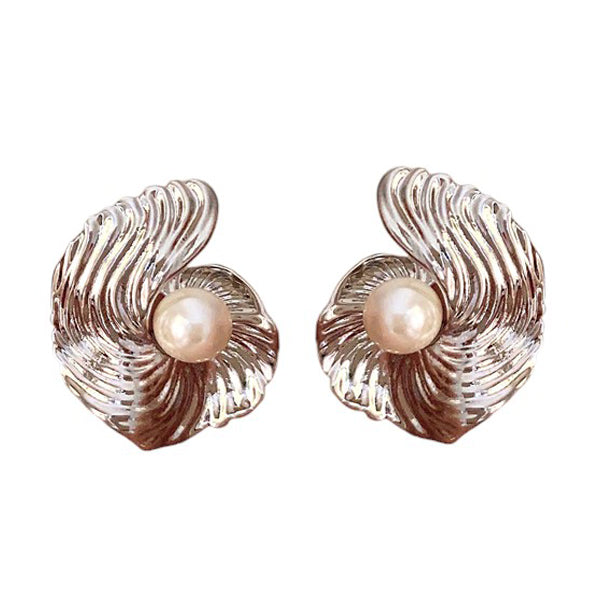 Ocean Whisper Shell Earrings