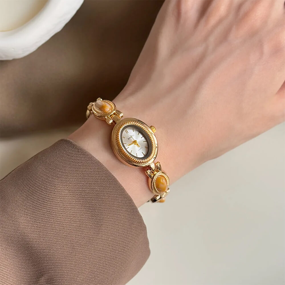 Old Money Aesthetic Watch Bracelet