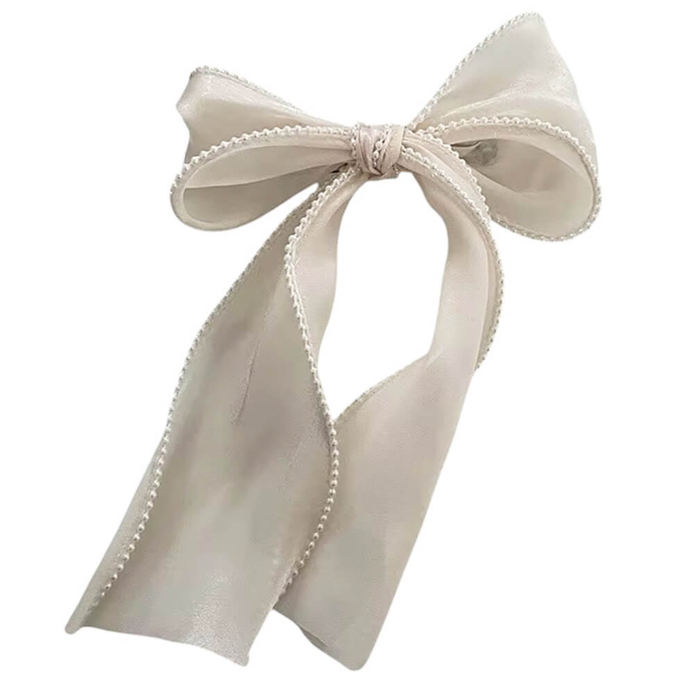 Old Money Pearl Hair Bow