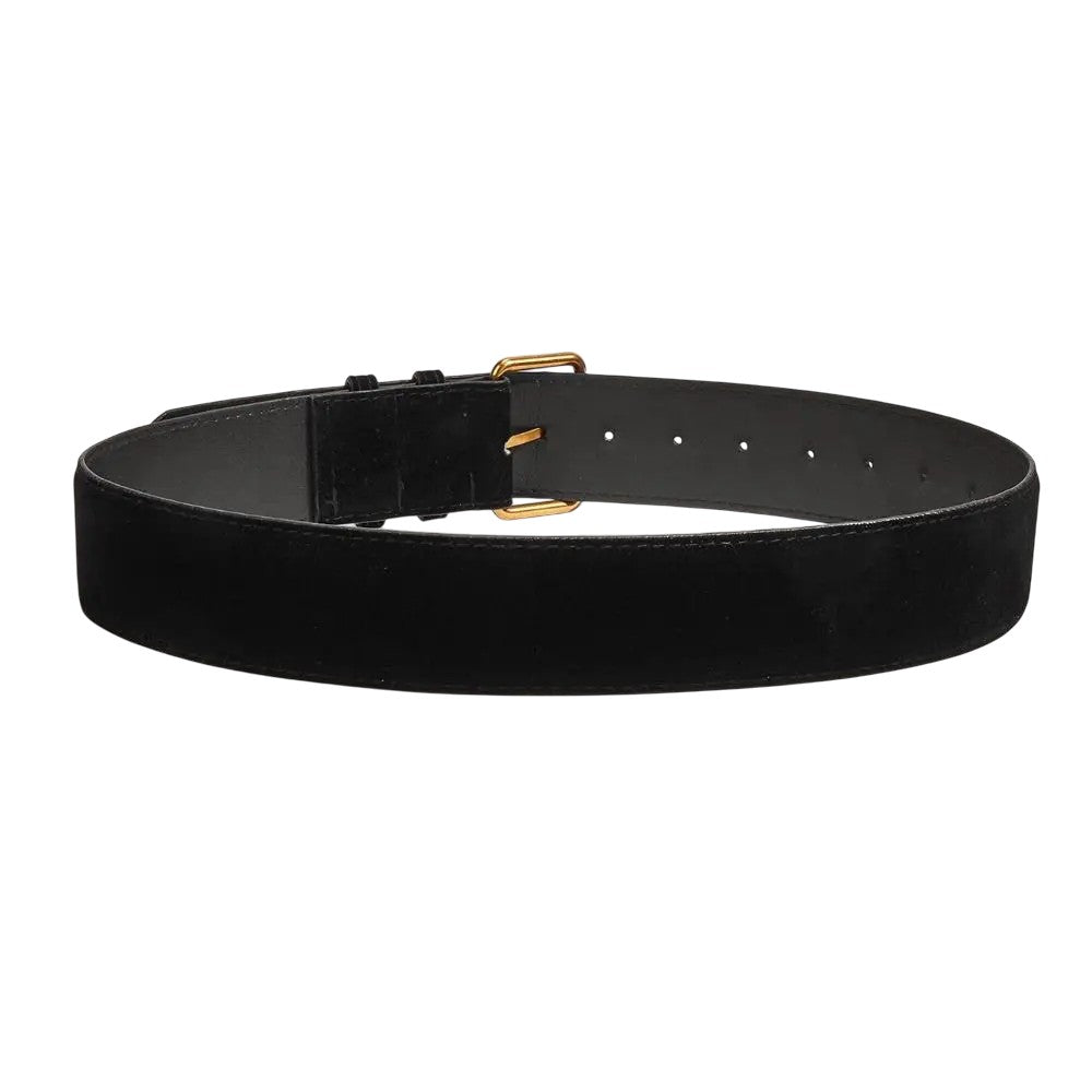 Old Money Suede Wide Belt