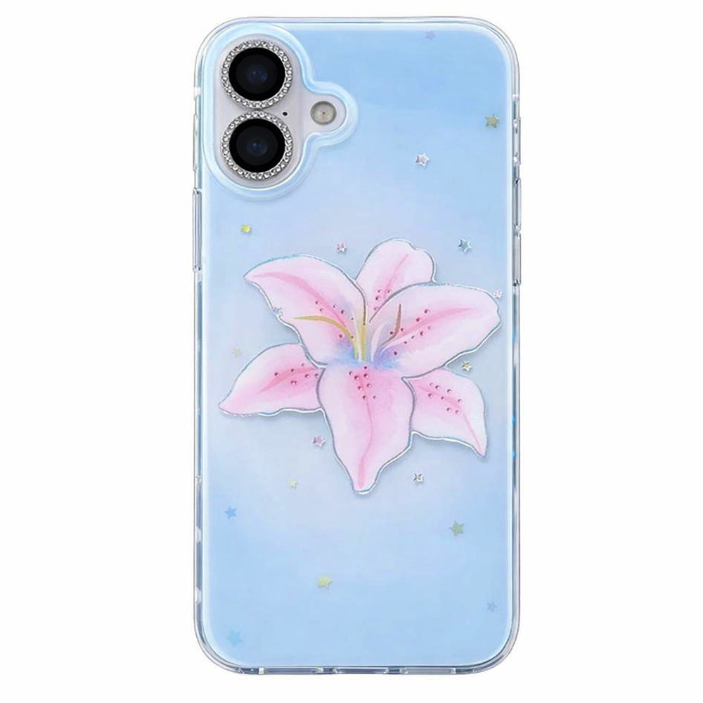 Pastel Tropical Flower iPhone Case