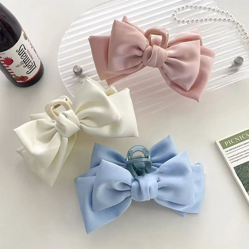 Pretty in Pastel Bow Hair Claw