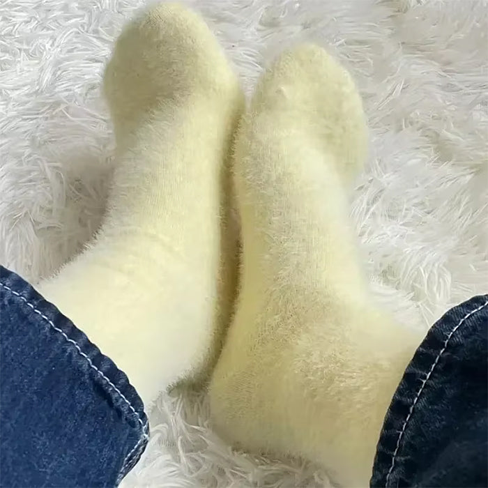 Pastel Fluffy Socks