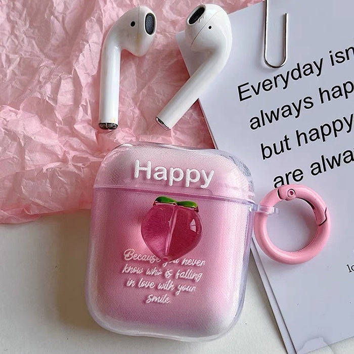 Peachy 3D Airpods Case