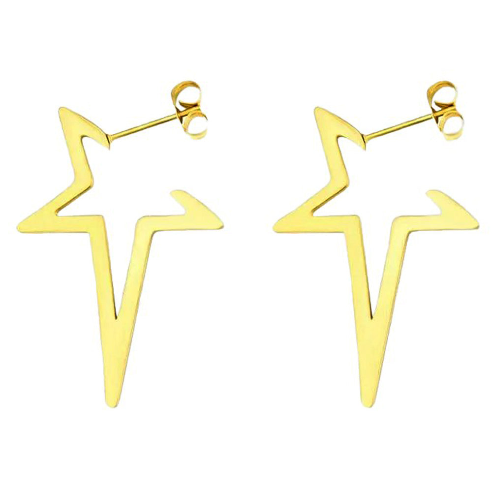 Pointed Star Earrings
