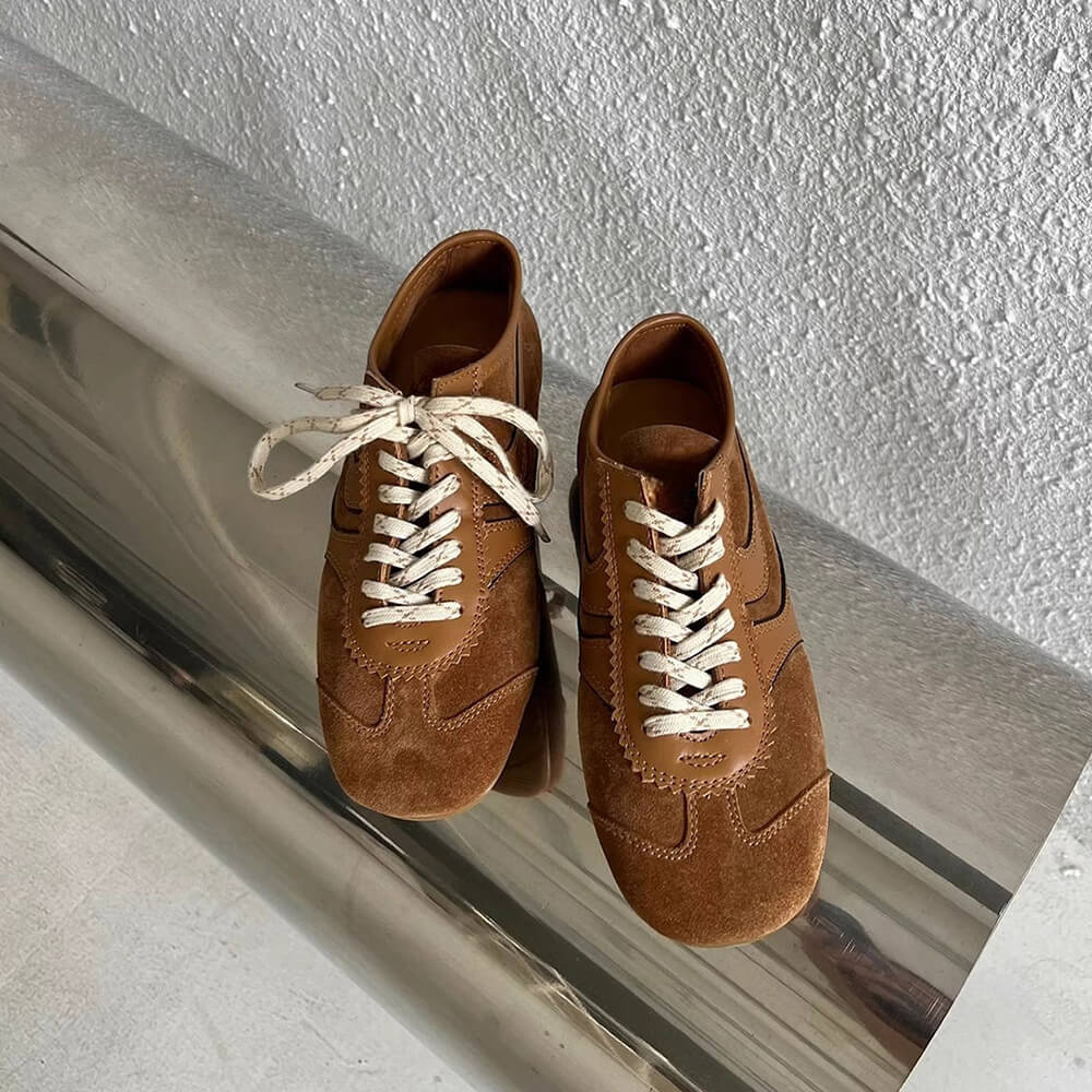 Preppy Style Court Sneakers