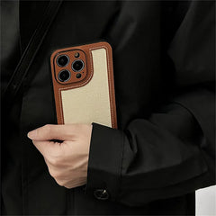 Preppy Brown IPhone Case