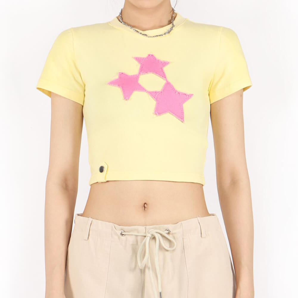 Too Pretty Star Crop Top