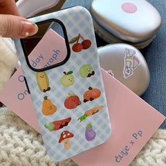Provence Picnic Gingham iPhone Case