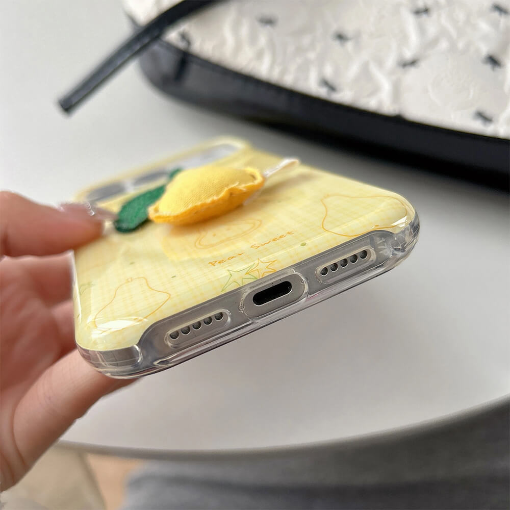 Puffer Pear iPhone Case