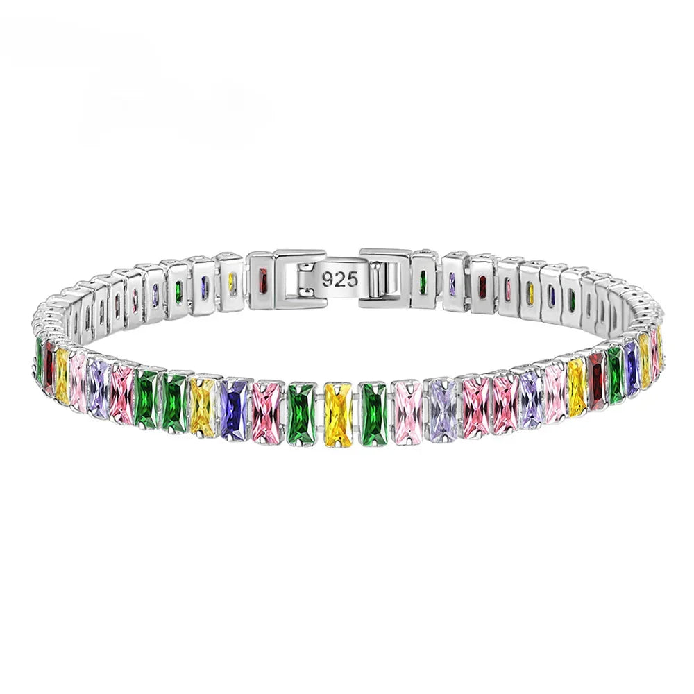 Rhinestone Tennis Bracelet