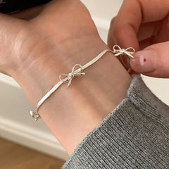Coquette Aesthetic Bows Bracelet