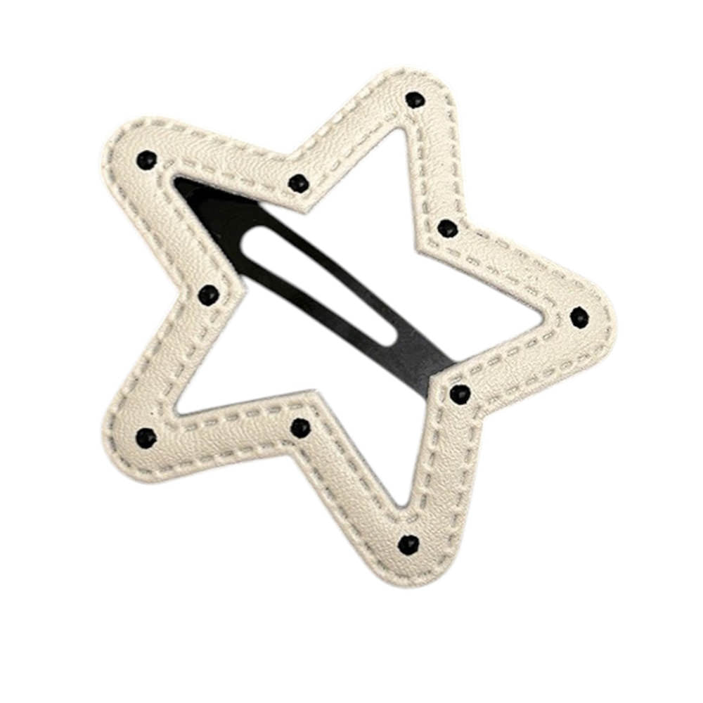Y2K Star Polka Dot Hair Clip