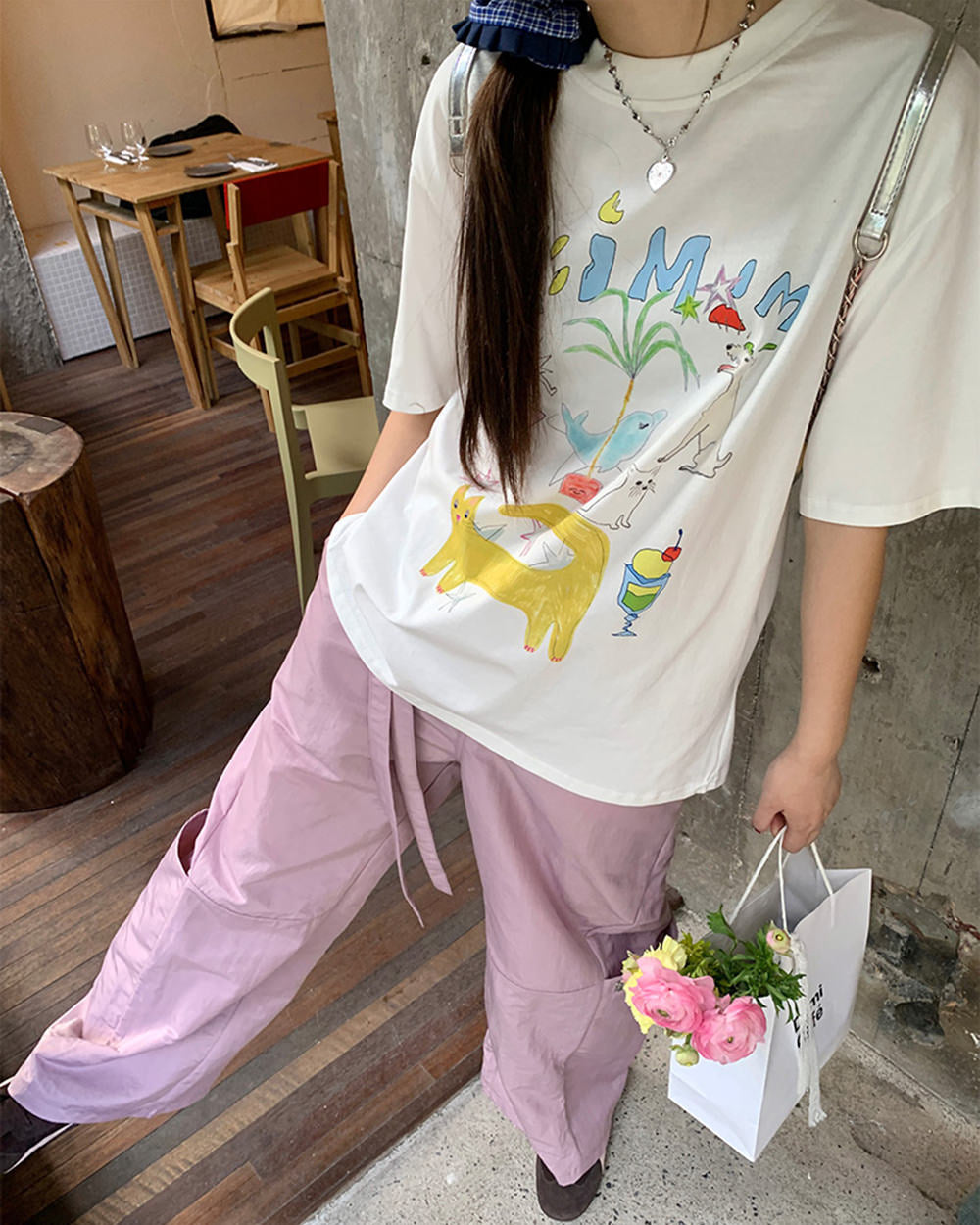 Whimsical Doodle Graphic Tee