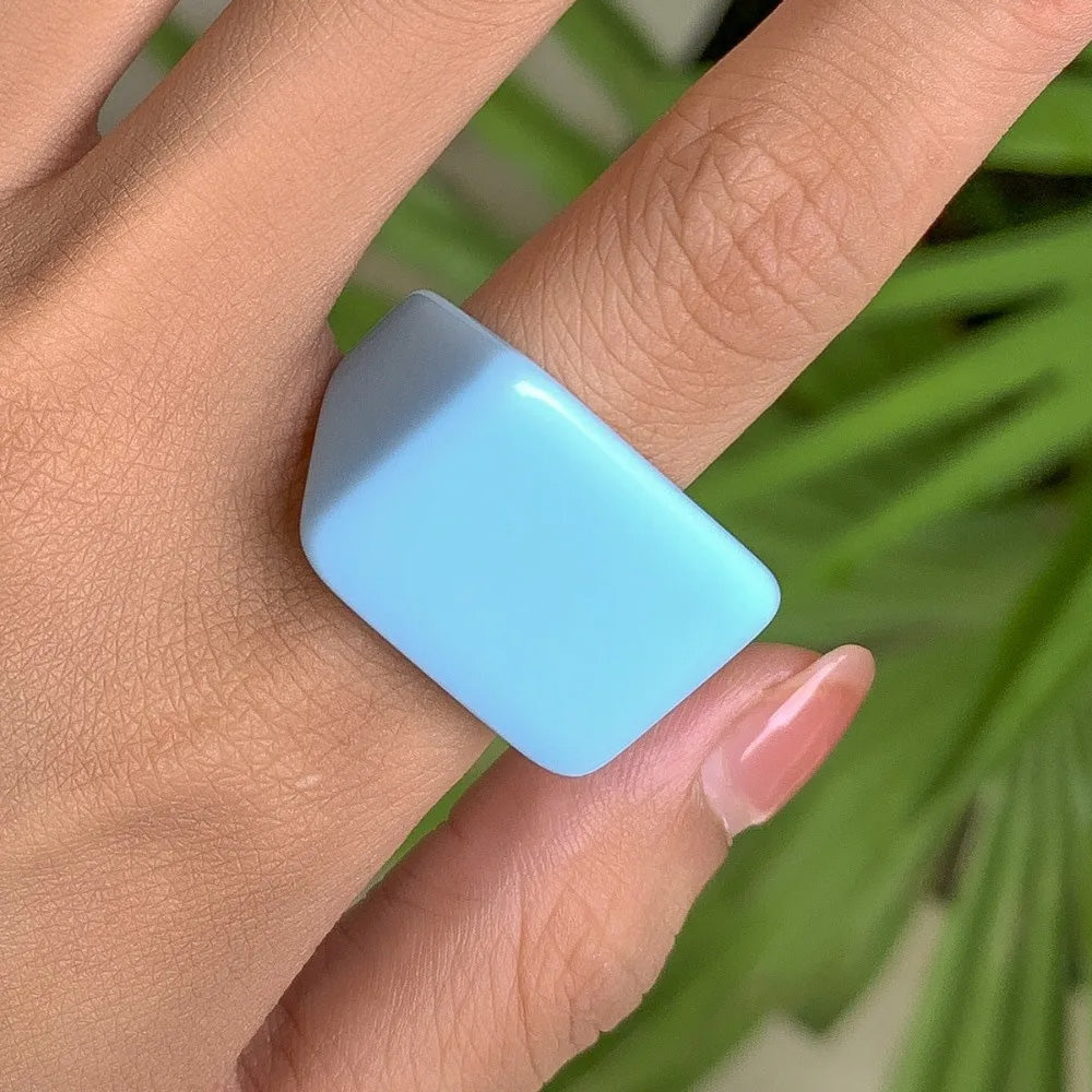 Cube Chunky Ring