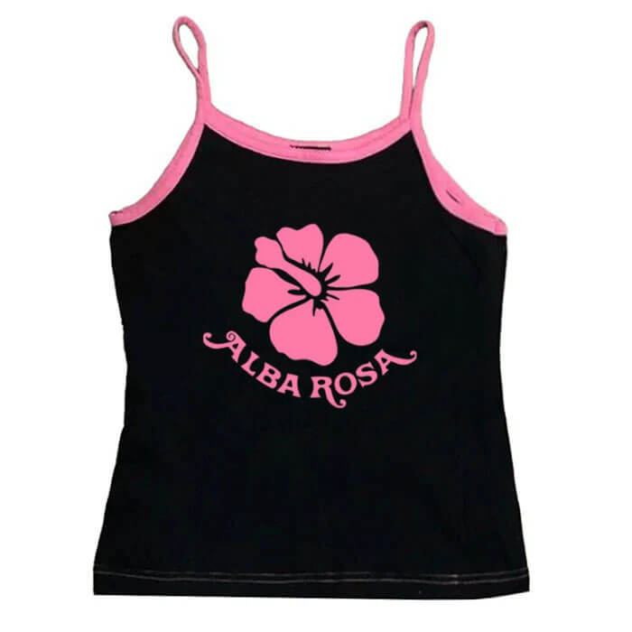 Y2K Alba Rosa Aesthetic Tank Top