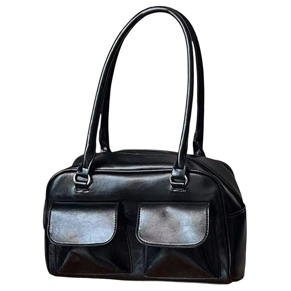 Y2K Double Pocket Shoulder Bag