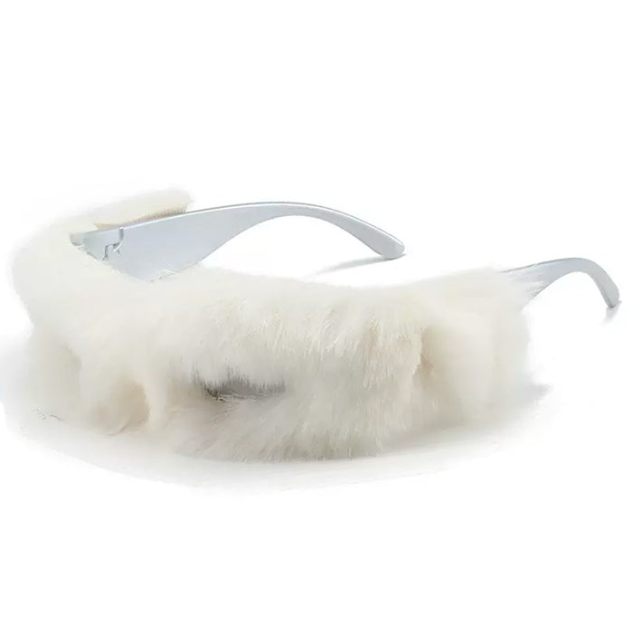 Y2K Furry Sunglasses