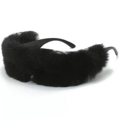 Y2K Furry Sunglasses