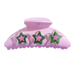 Y2K Glitter Star Hair Claw