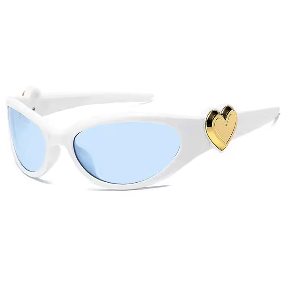 Y2K Heart Sunglasses